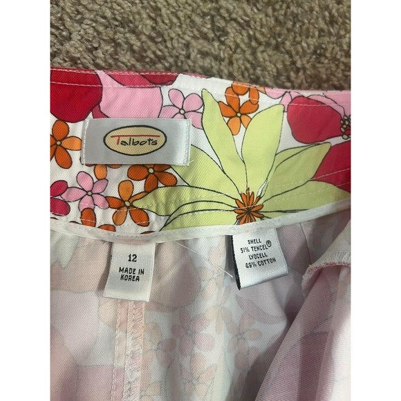 Talbots Floral/Colorful Skirt Womens Size 12 - Picture 2 of 3